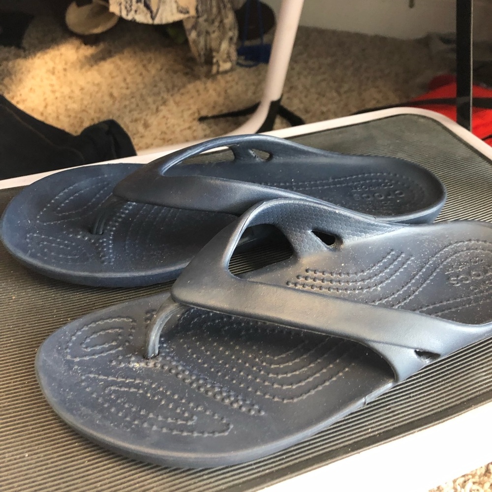 Croc sandals